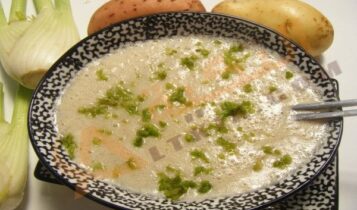 طريقة عمل شوربة البسباس بالبطاطس