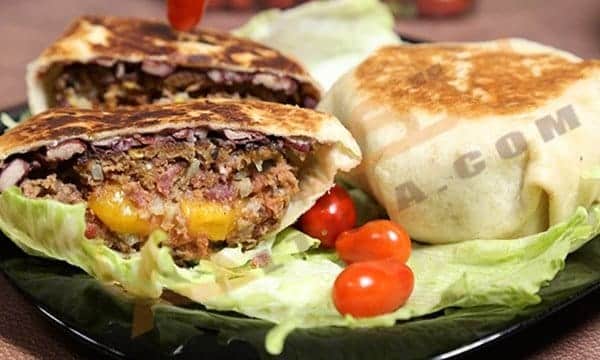 طريقة عمل صينية التورتيلا باللحم المفروم والفاصوليا