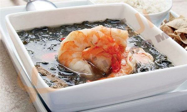 ملوخية بالجمبري