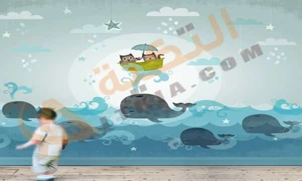 كيفية تركيب ورق الحائط