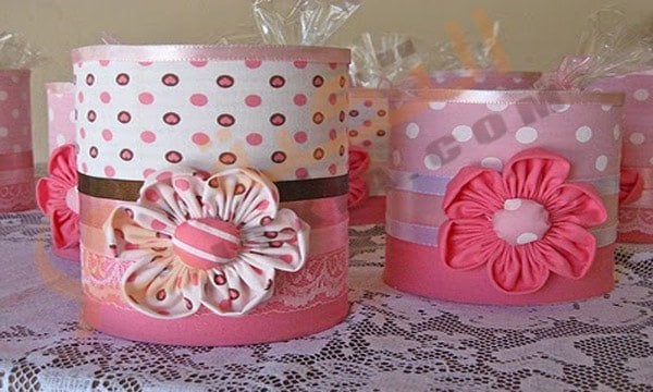 استخدامات علب لبن الأطفال