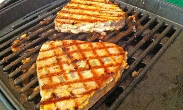 طريقة عمل سمك التونة المشوي