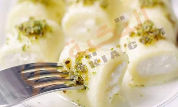 طريقة عمل حلاوة الجبن بالفستق