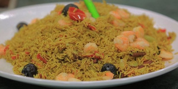 طريقة عمل كبسة الجمبري