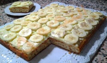 طريقة عمل كيكة الموز