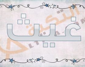 معنى اسم غيث