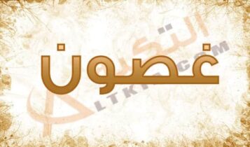 اسم غصون