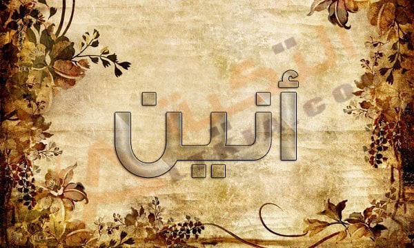 معنى اسم أنين