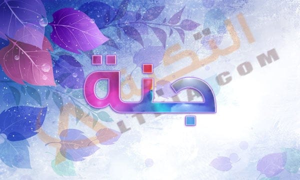 معنى اسم جنة