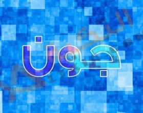 معنى اسم جون