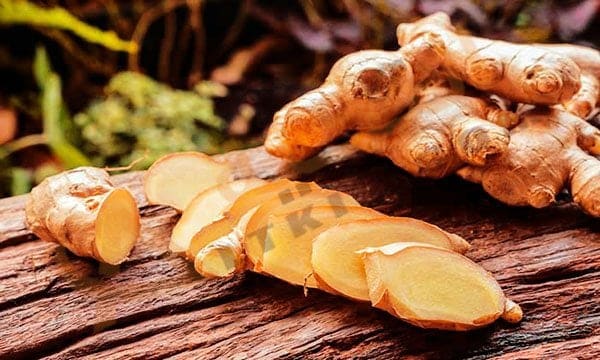 الزنجبيل للبشرة الجافة