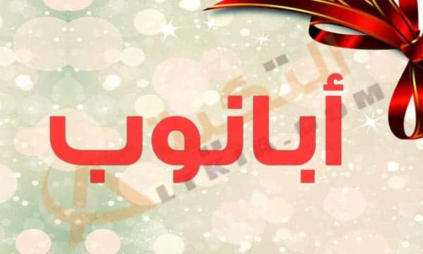 معنى اسم أبانوب