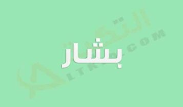 معنى اسم بشار
