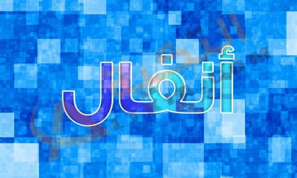 معنى اسم أنفال