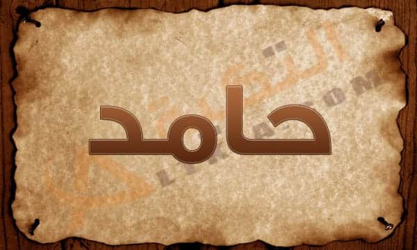 معنى اسم حامد