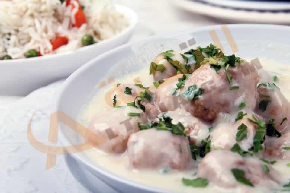 كفتة بالوايت صوص