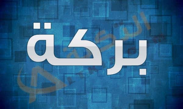 معنى اسم بركة