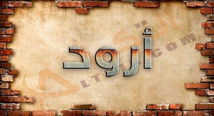 معنى اسم أرود