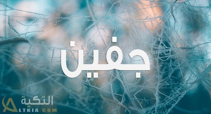 معنى اسم جفين