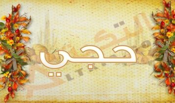 معنى اسم حجي