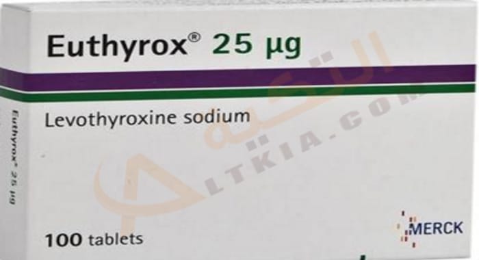يوثيروكس Euthyrox دواعي الاستعمال الآثار الجانبية الجرعة والموانع
