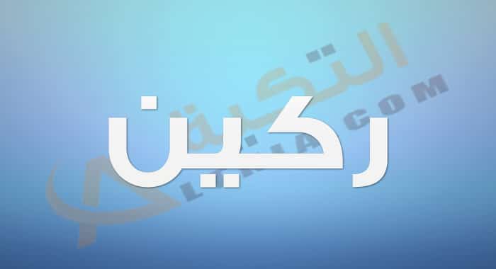 معنى اسم ركين