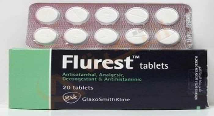 Flu Rest فلورست (Flurest) دواعي الاستعمال، الآثار الجانبية، الجرعة والموانع