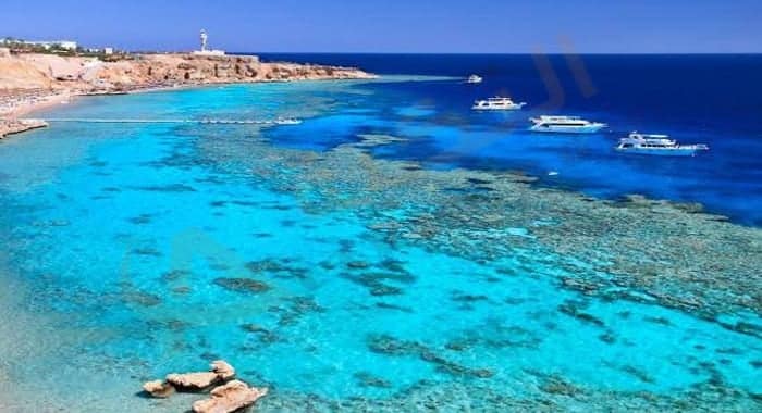 شاطئ الفنار اجمل اماكن السياحة في شرم الشيخ حاليا