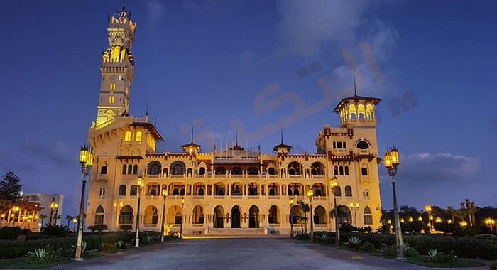 قصر المنتزه في الاسكندرية