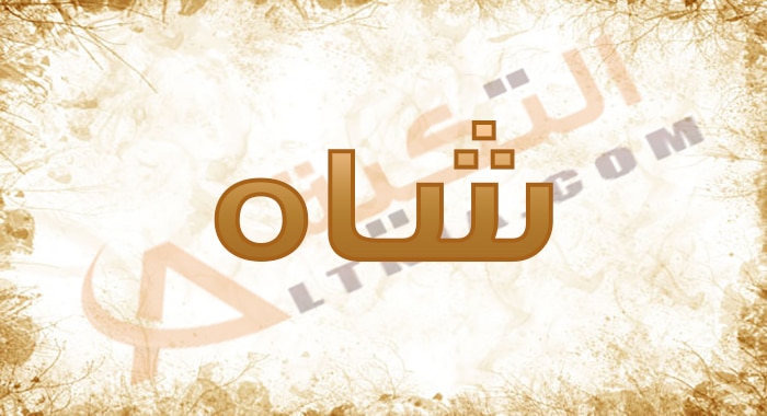 معنى اسم شاه