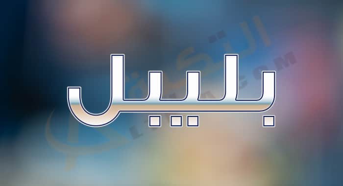 معنى اسم بليبل