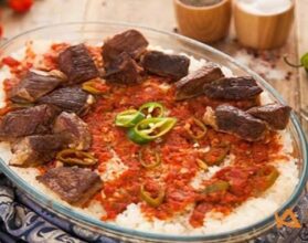 طريقة عمل فتة اللحم
