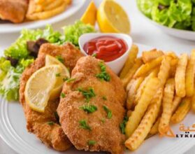 طريقة عمل بفتيك الدجاج