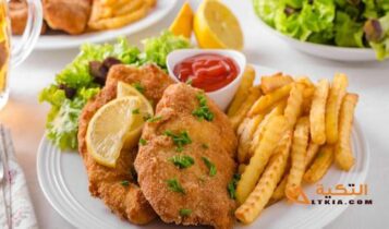 طريقة عمل بفتيك الدجاج