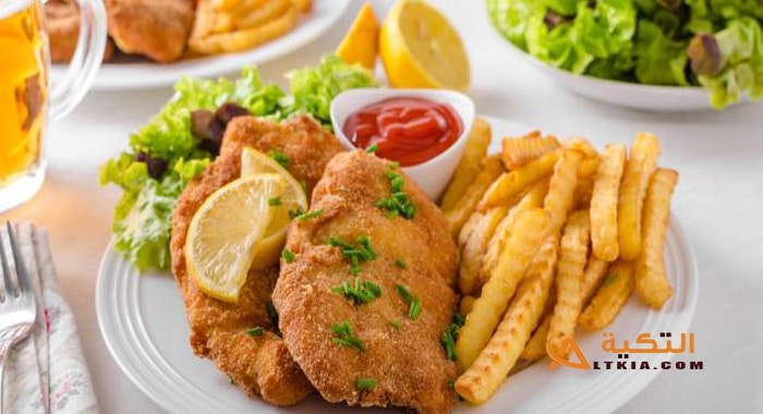 طريقة عمل بفتيك الدجاج