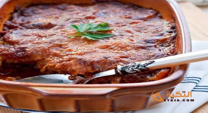 مسقعة الباذنجان التركية