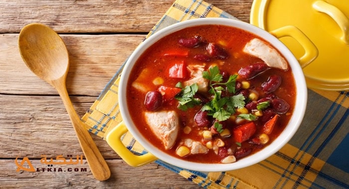 طريقة عمل يخنة الدجاج المكسيكي